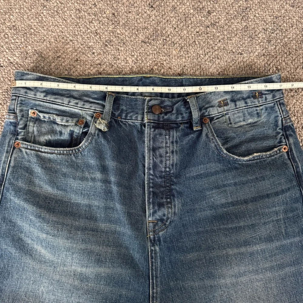[R13] Tailored Drop Cuffed Estin Selvedge Jeans Special Edition - Picture 7 of 9